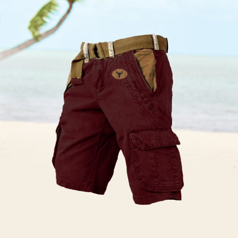 Curtis Men's Cotton Cargo Shorts 8