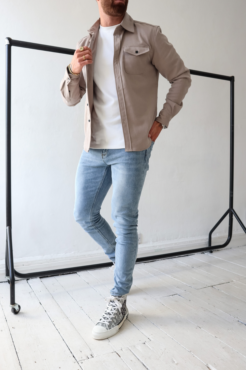 Derek Men's Cotton Shirt Jacket 2