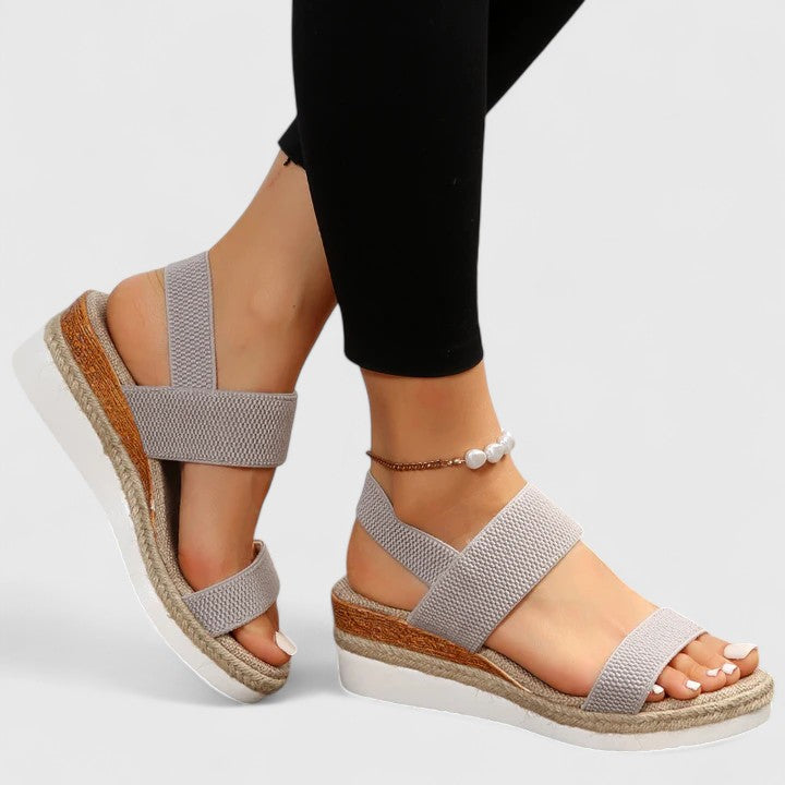 Edith Women's Platform Wedge Sandals 10