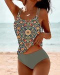 Eleanor Women's Printed One Piece Swimsuit 1