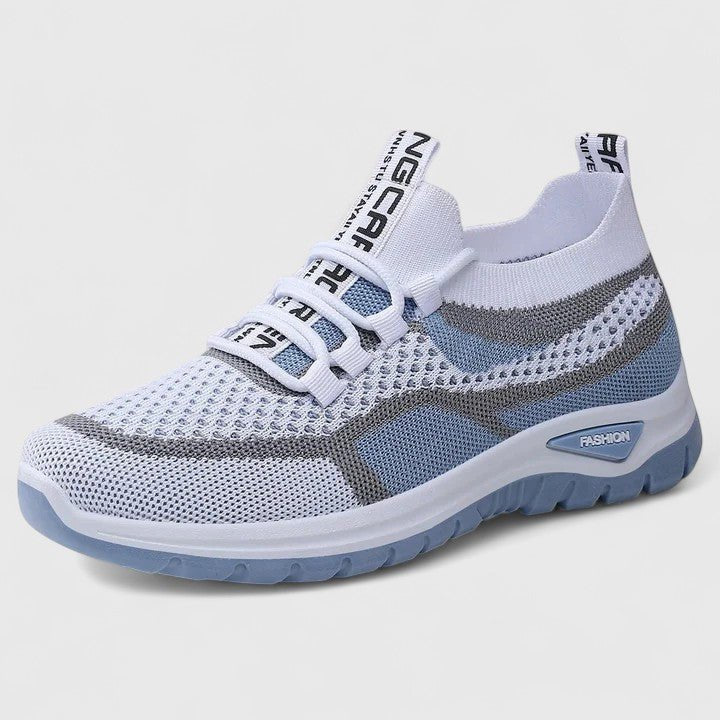 Women's Knit Sneakers - Blue
