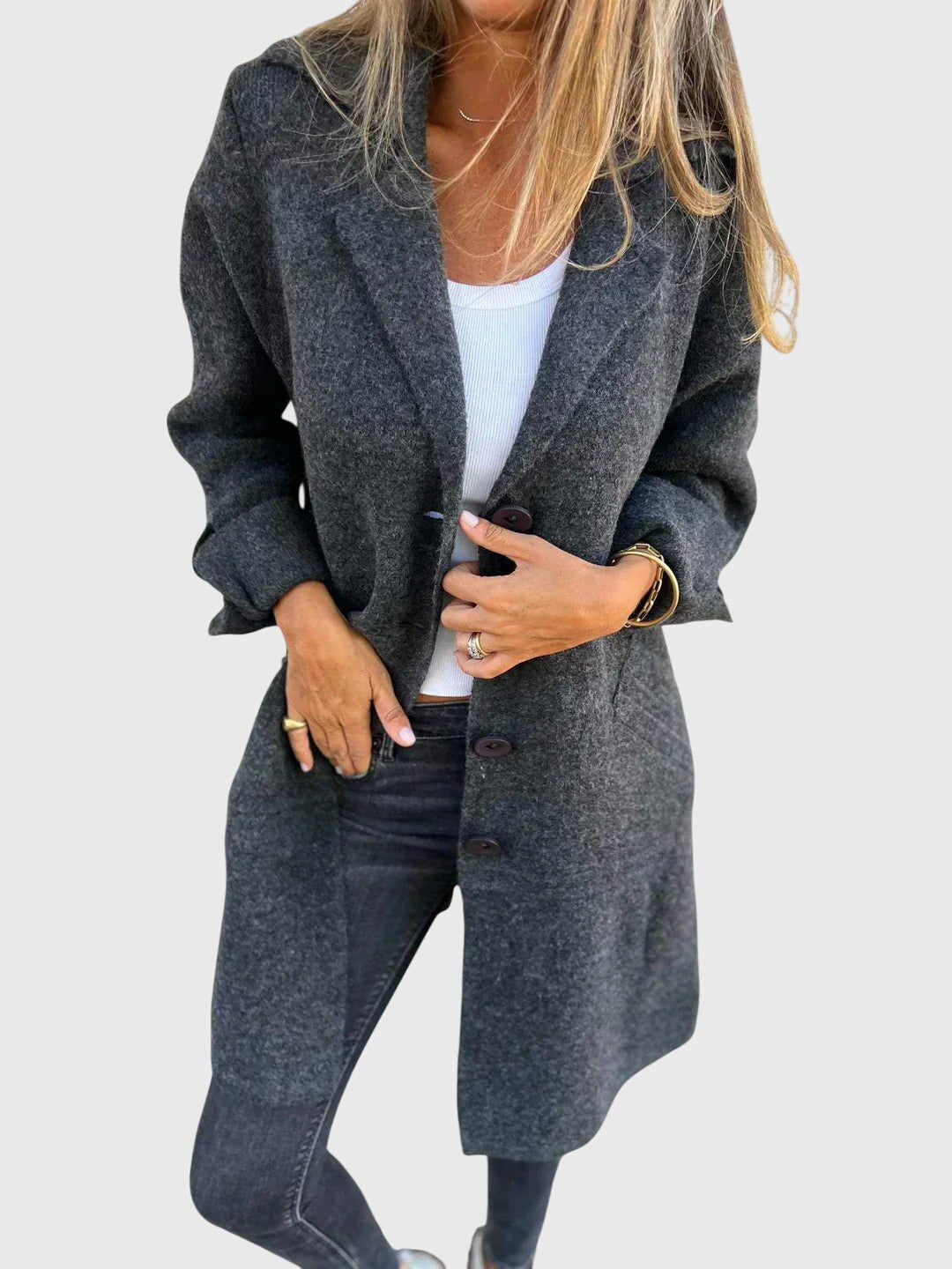 Women's Oversized Wool Coat