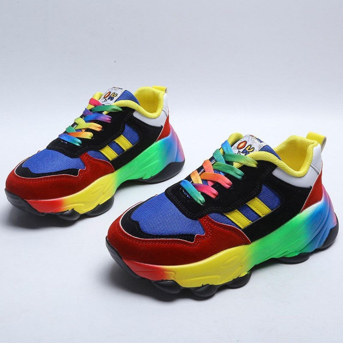Women's Suede Platform Sneakers