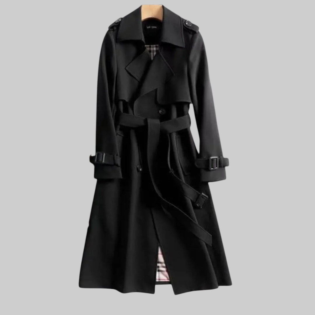 Eliza Women's Double Breasted Trench Coat 4