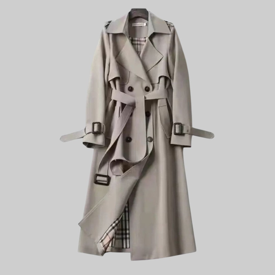 Eliza Women's Double Breasted Trench Coat 5