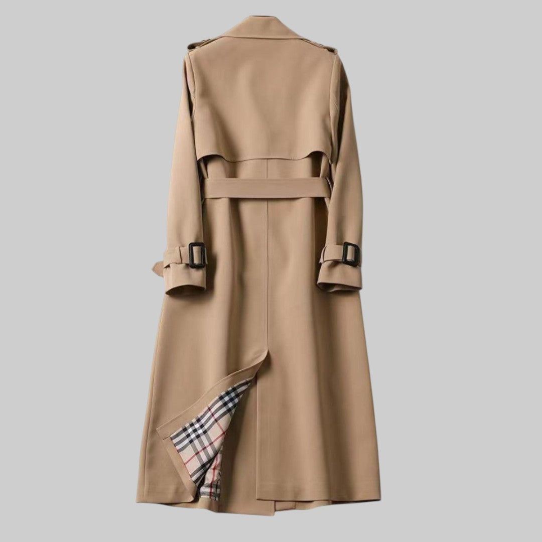 Eliza Women's Double Breasted Trench Coat 6