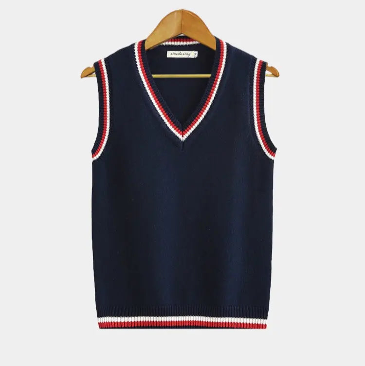 Elliott Men's Cable Knit Sleeveless Sweater 6