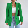 Women's Work Blazer - Green