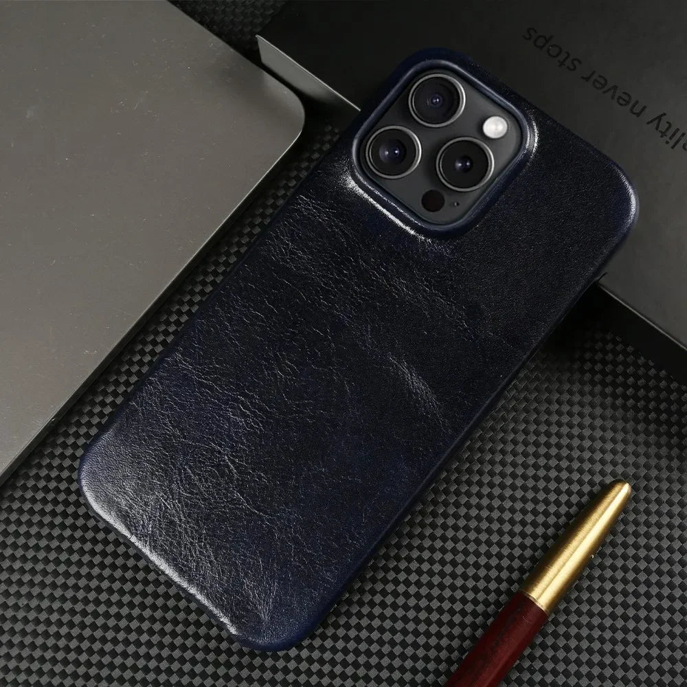 Emma iPhone Leather Phone Cases 11