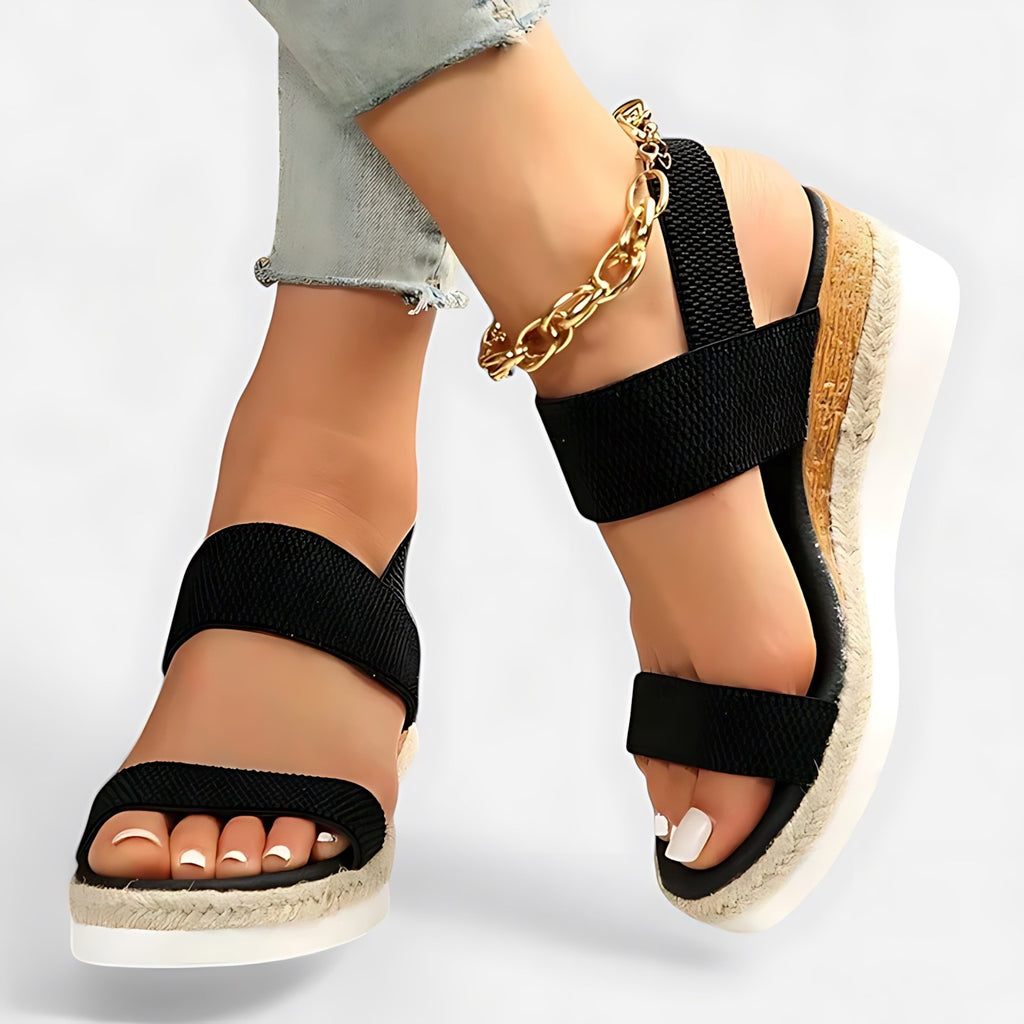 Espadrille Wedge Platform Sandals