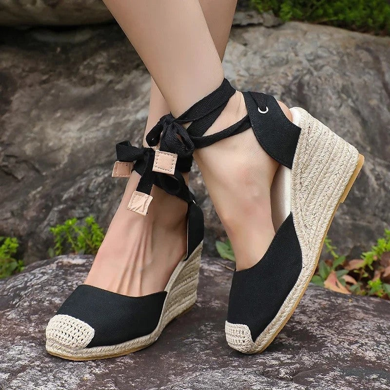 Espadrille Wedge Sandals