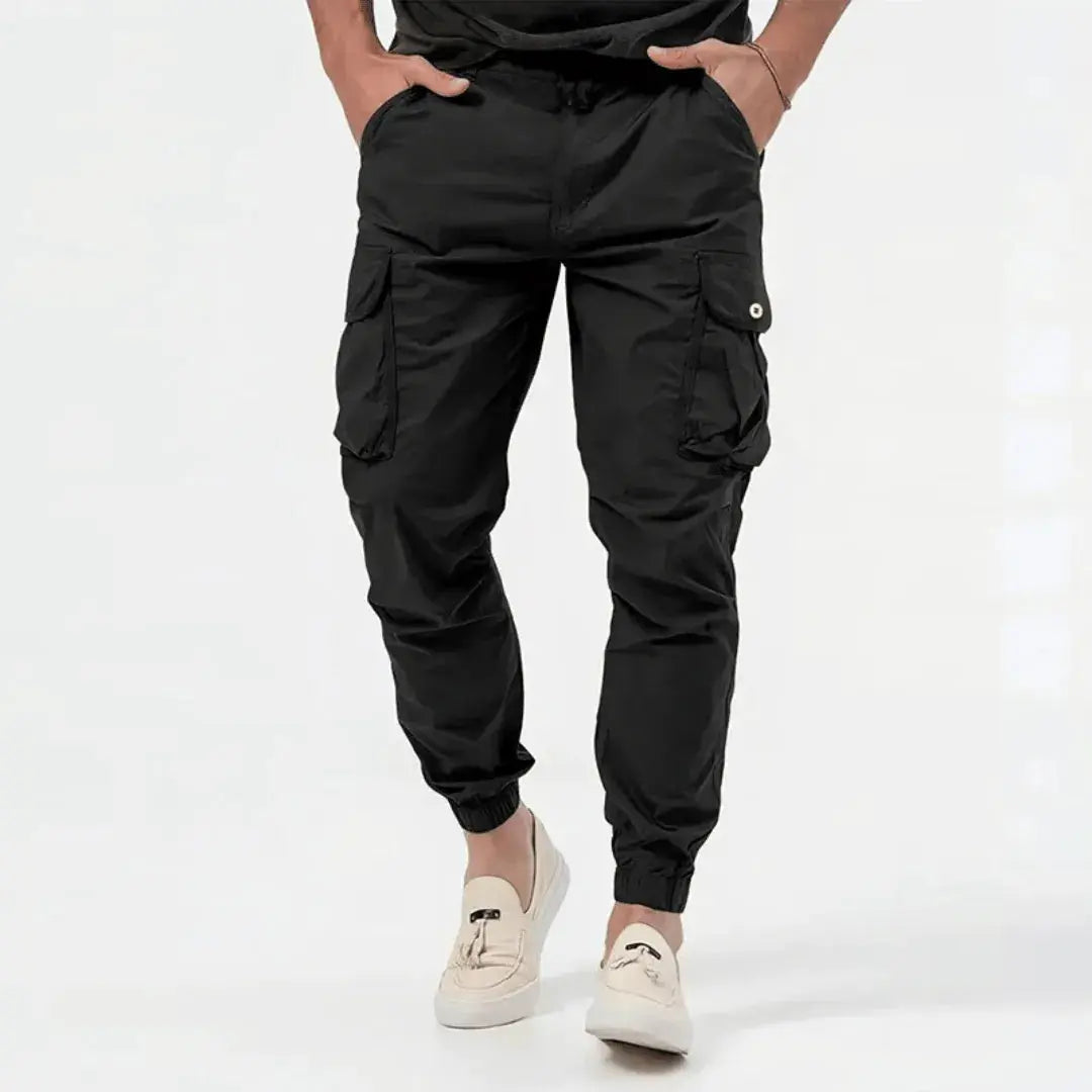 Evan Men's Cotton Cargo Joggers 1