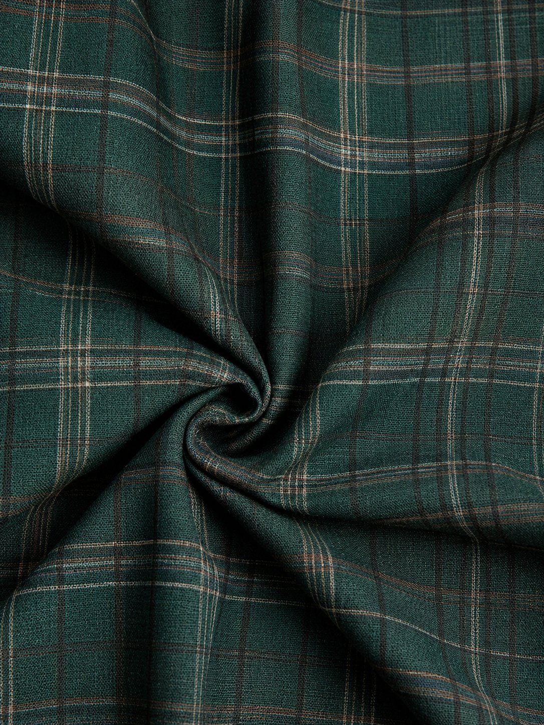 Women's Plaid Maxi Shirtdress Shirt