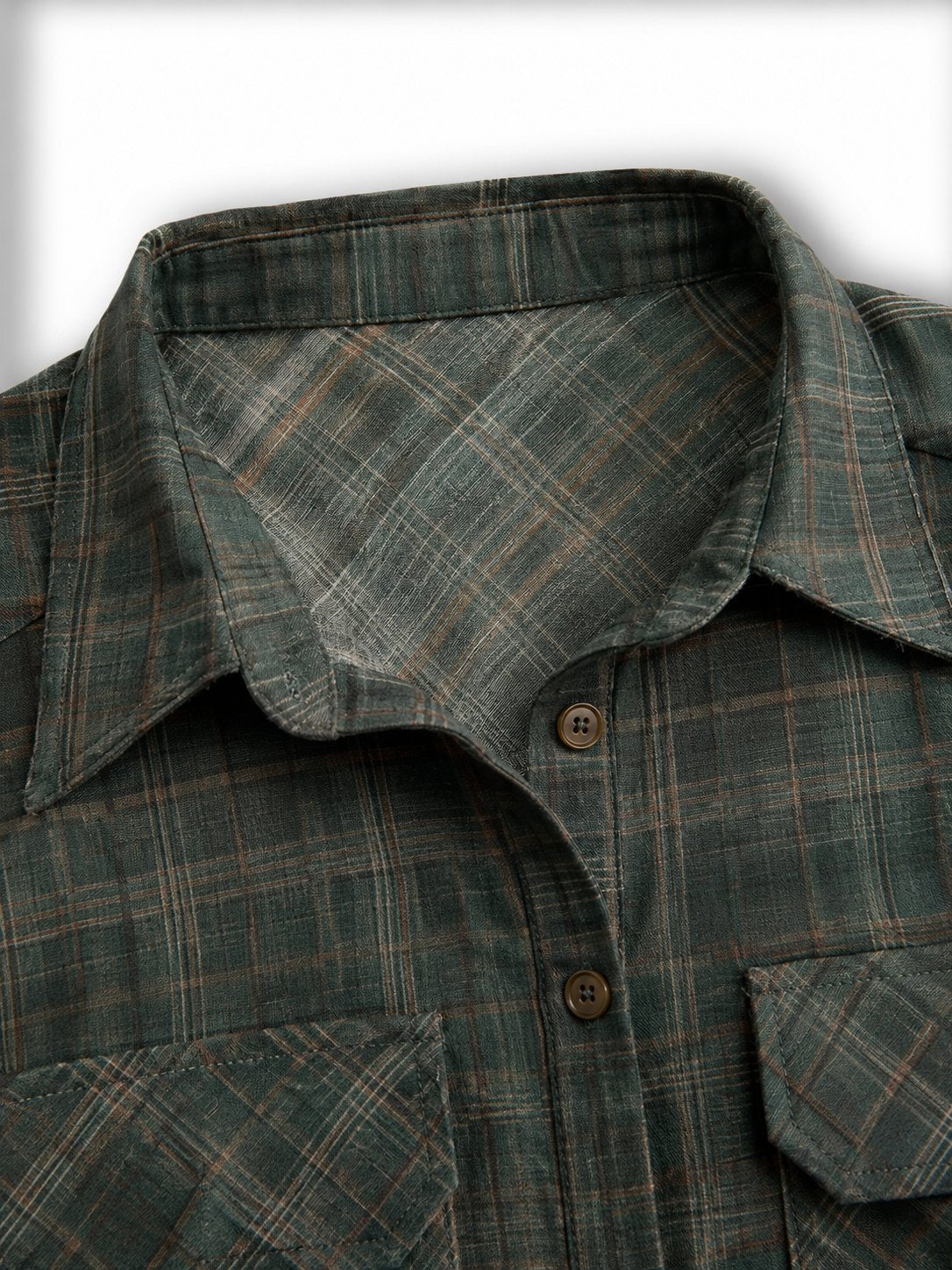 Women's Plaid Maxi Shirtdress Shirt