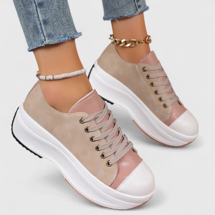 Women's Suede Platform Sneakers