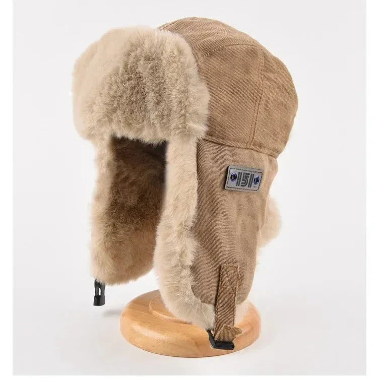 Evie Unisex Fur Lined Trapper Hat 2