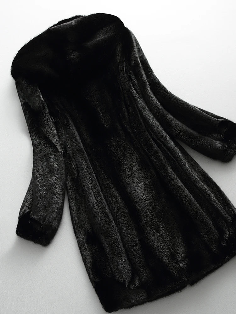 Evie Women's Faux Fur Hooded Coat 2