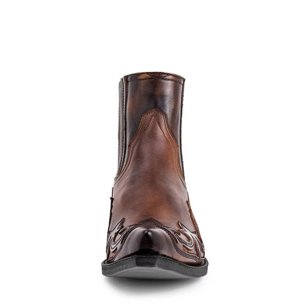 Felicity Women's Leather Western Ankle Boots 13