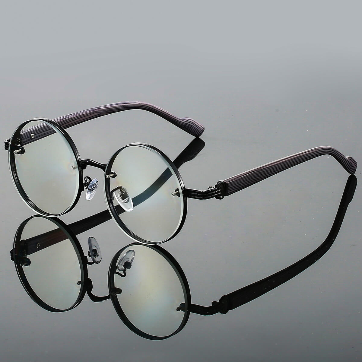 Fiona Unisex Round Metal Frame Sunglasses 6