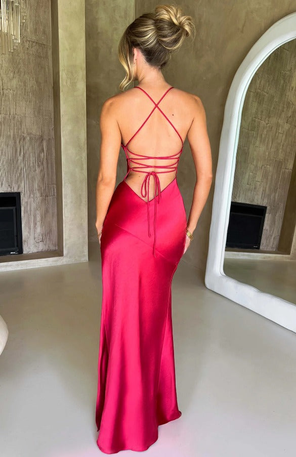Formal Slip Maxi Dress