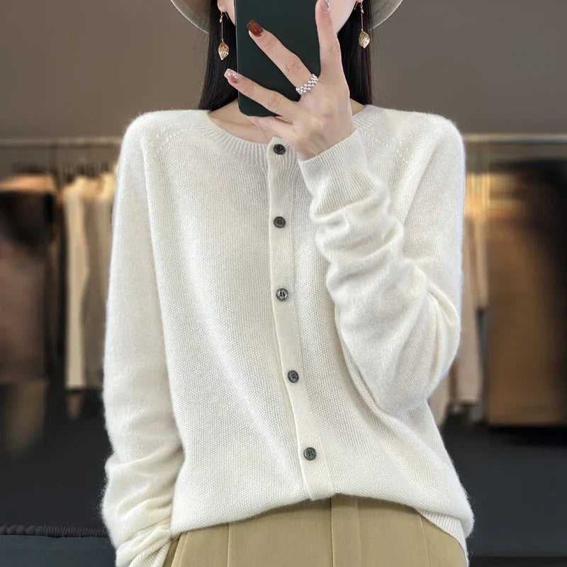 Georgina Women's Wool Cardigan 10