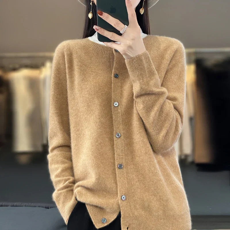 Georgina Women's Wool Cardigan 11