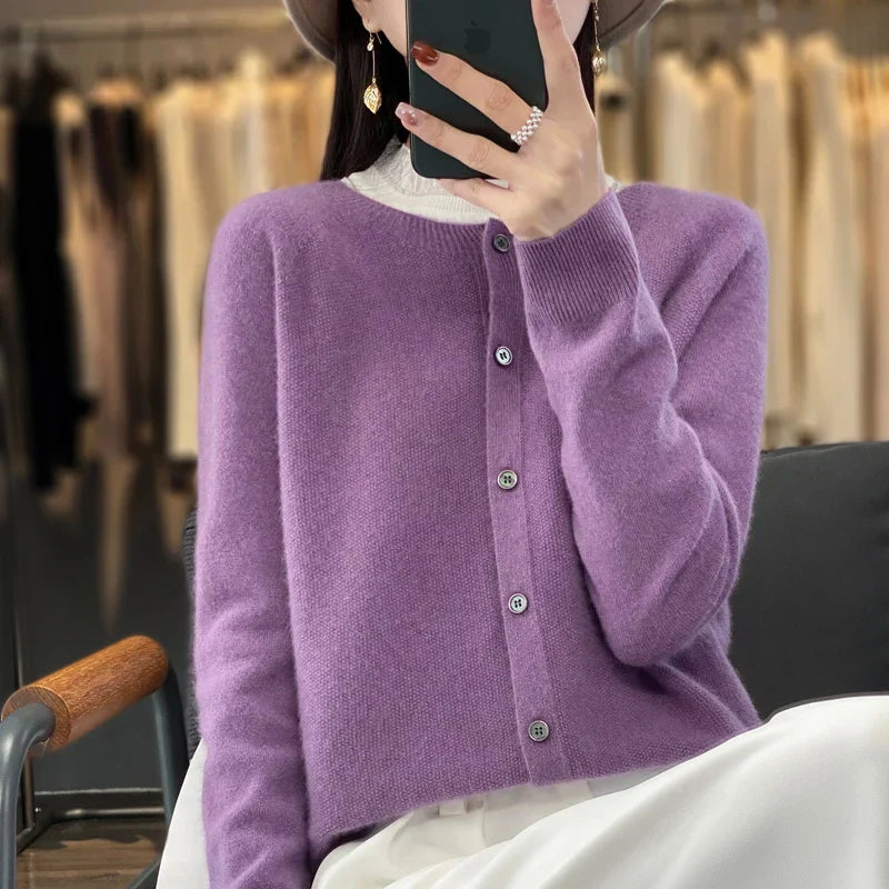 Georgina Women's Wool Cardigan 5