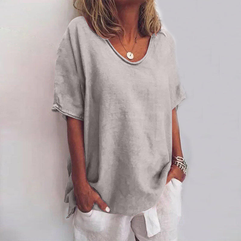 Grace Women's Relaxed Fit Cotton T-Shirt 3