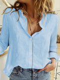 Women's Blouse - Blue