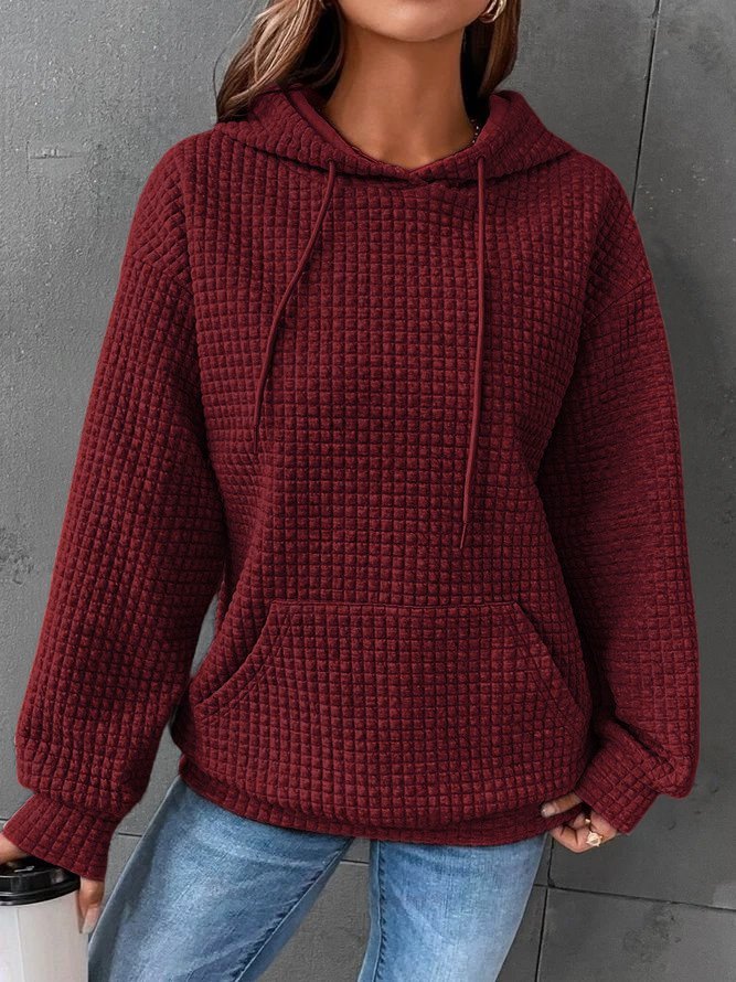 Women's Oversized Hoodie - Red