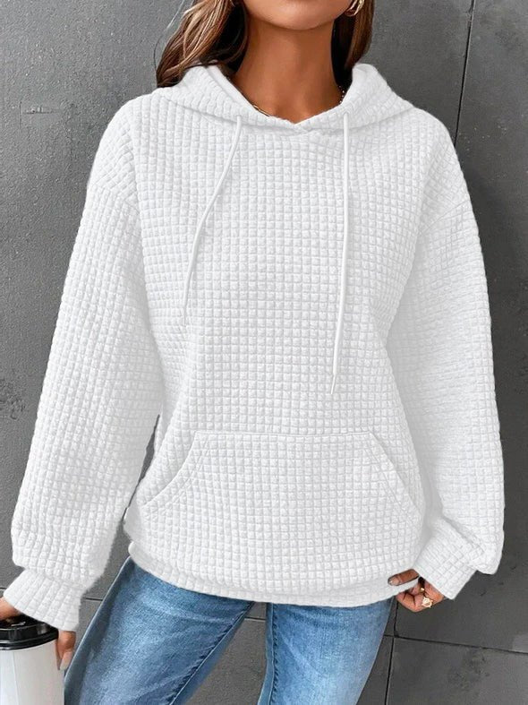 Women's Oversized Hoodie - White
