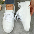 Women's Platform Sneakers - White