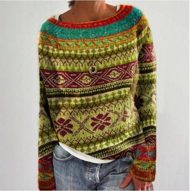 Women's Wool Sweater - Yellow