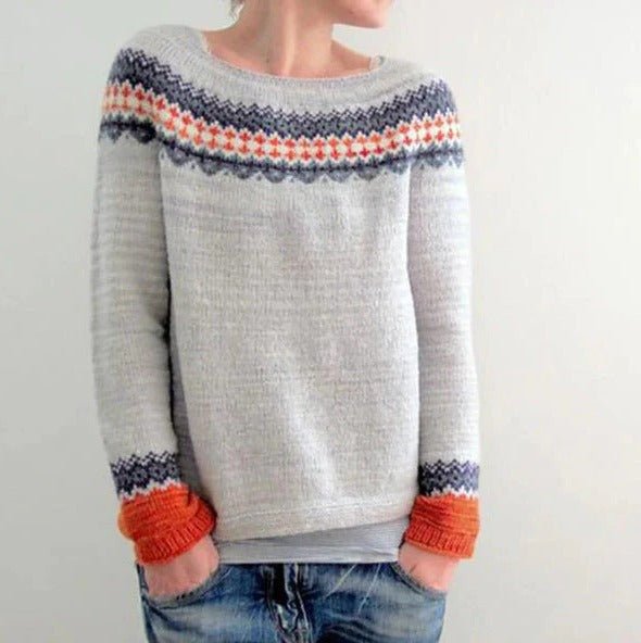 Women's Wool Sweater - Gray