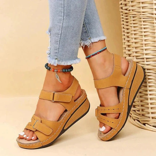 Harriet Women's Platform Wedge Sandals 4