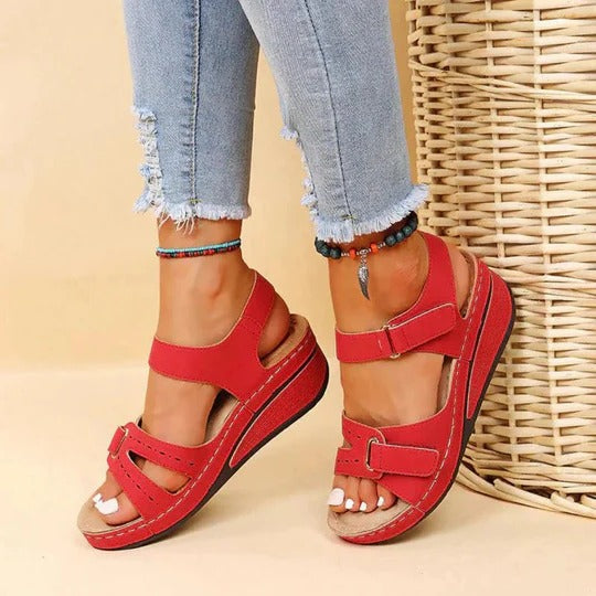 Harriet Women's Platform Wedge Sandals 7