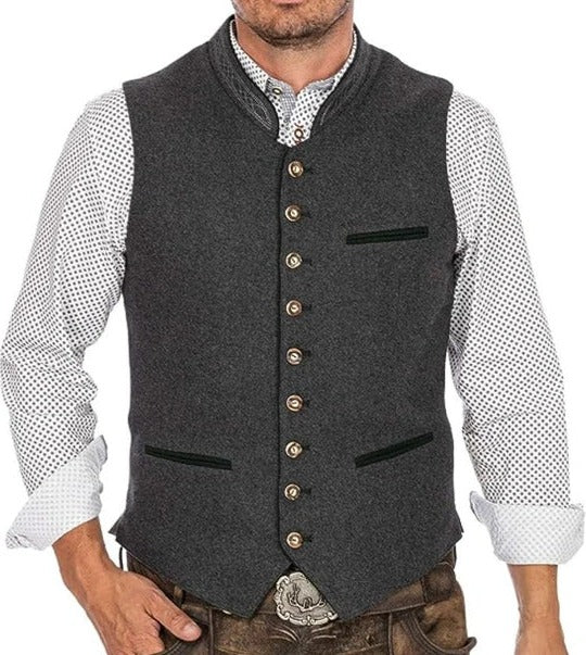 Harry Men's Wool Traditional Vest 2