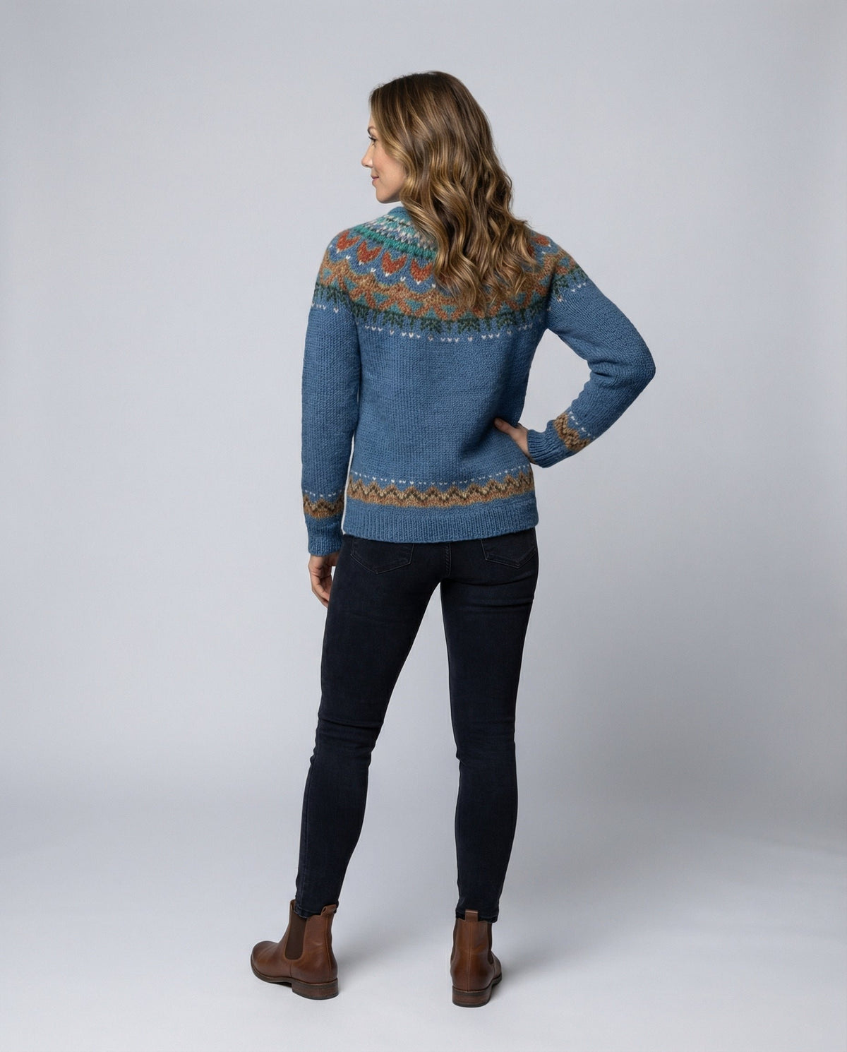 Women's Fair Isle Crewneck Sweater