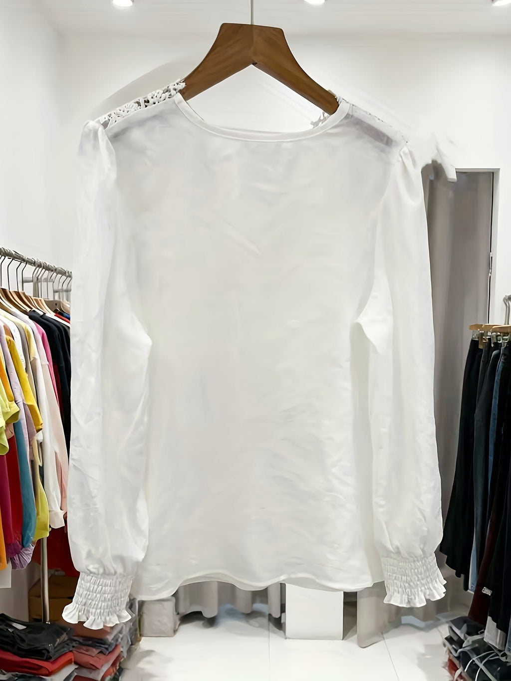 Women's Floral V-Neck Blouse