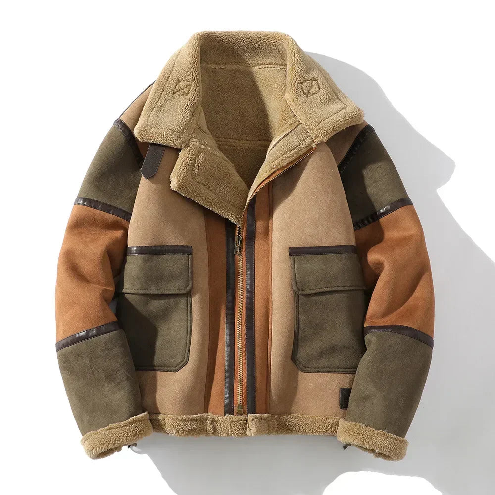Ivan Men's Fleece Lined Bomber Jacket 1