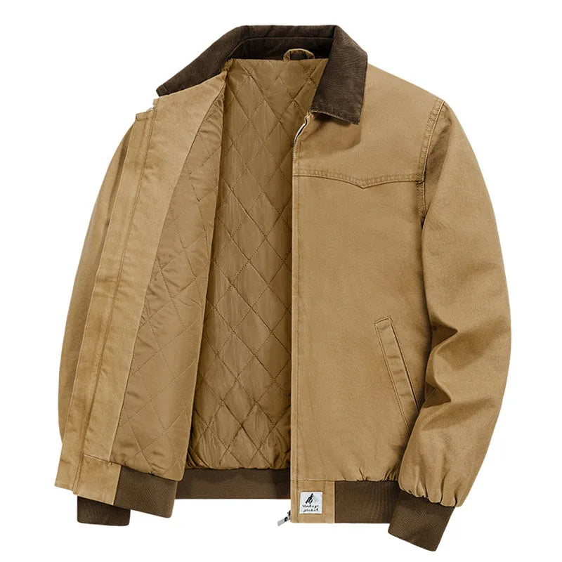 Jamie Men's Quilted Bomber Jacket 1
