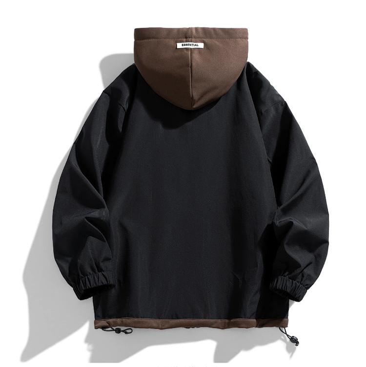 Jasper Men's Oversized Zip Up Bomber Jacket 2