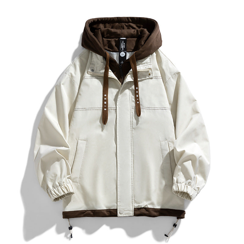 Jasper Men's Oversized Zip Up Bomber Jacket 7