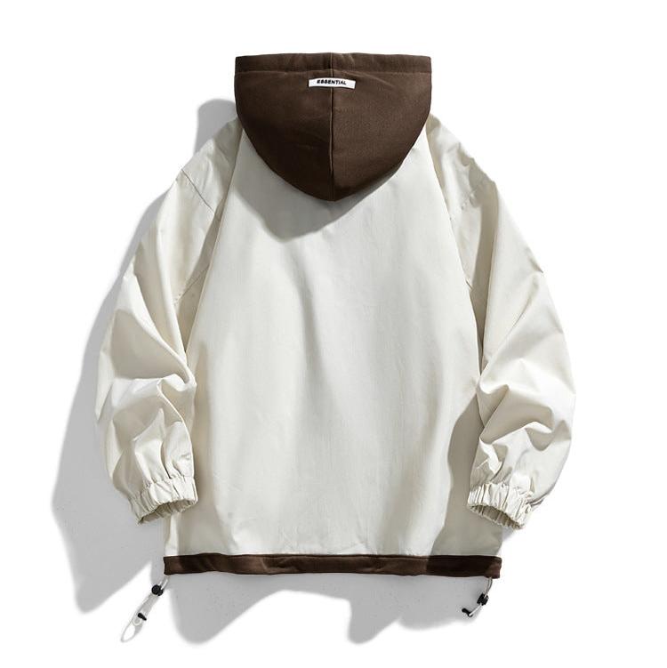 Jasper Men's Oversized Zip Up Bomber Jacket 8