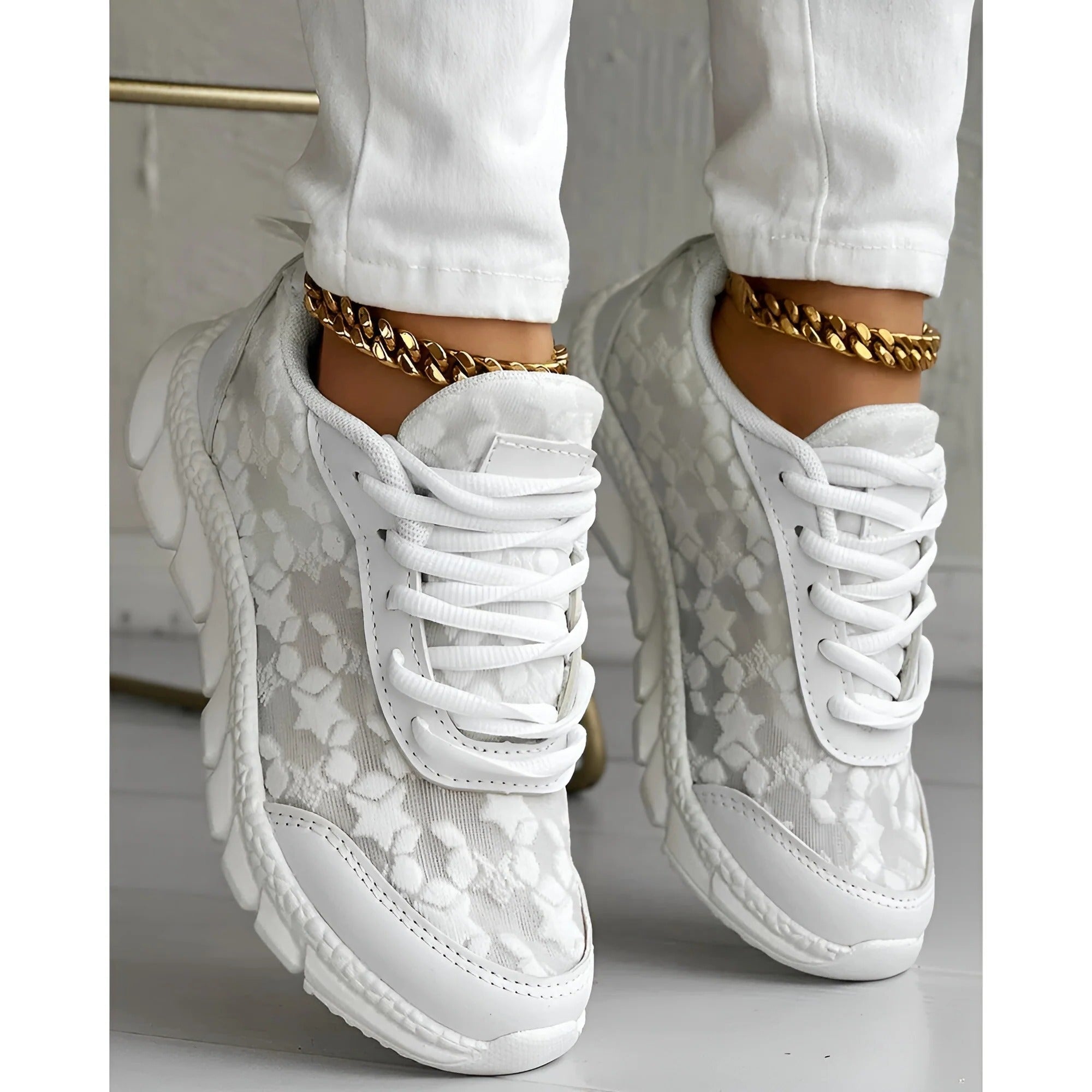 Jessica Women's Quilted Sneakers 1