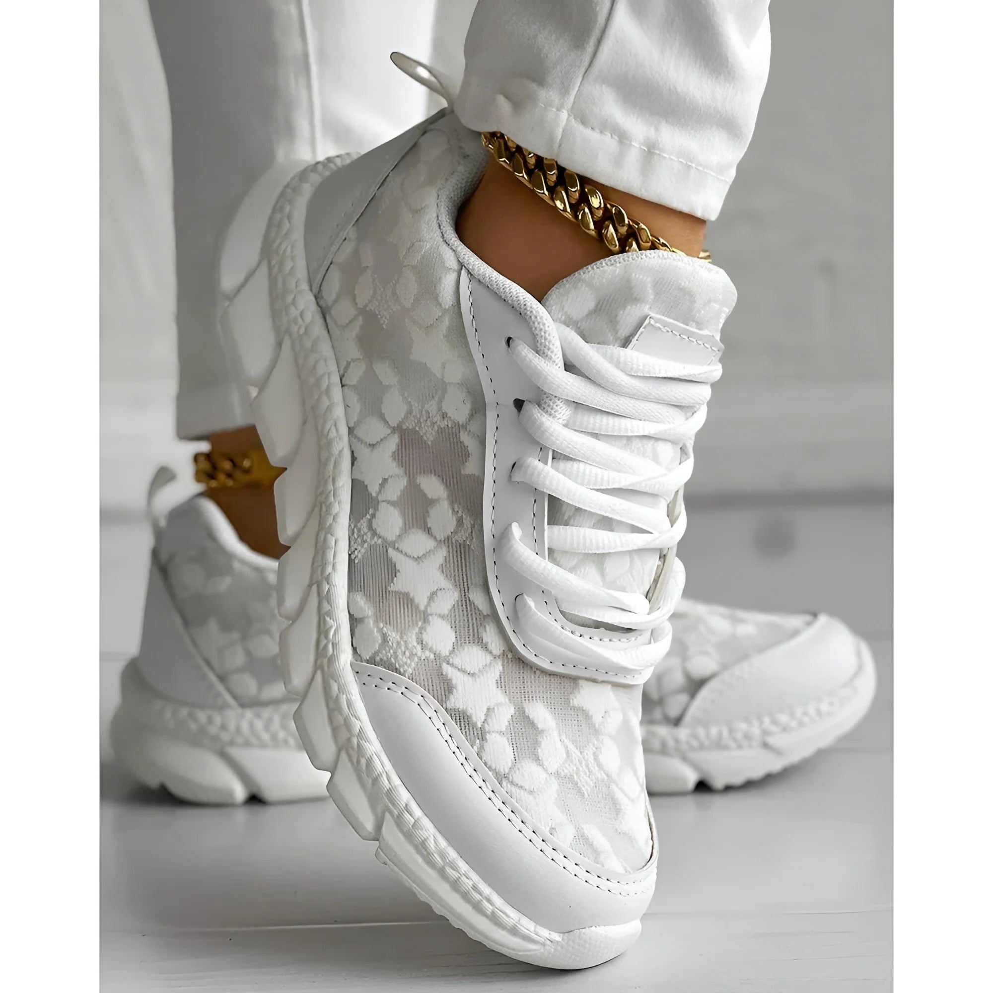 Jessica Women's Quilted Sneakers 4