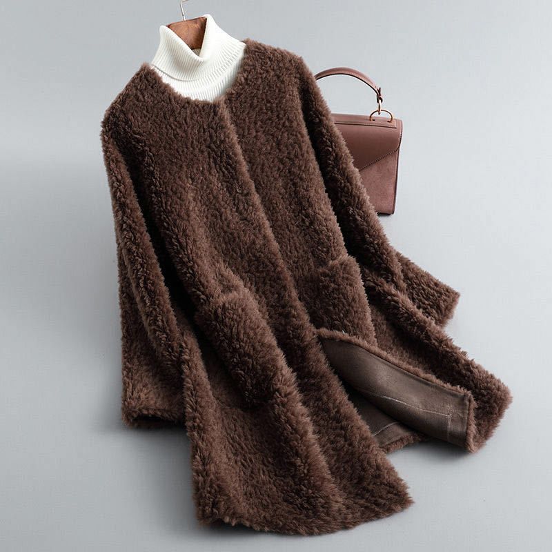 Juliet Women's Wool Teddy Long Coat 6