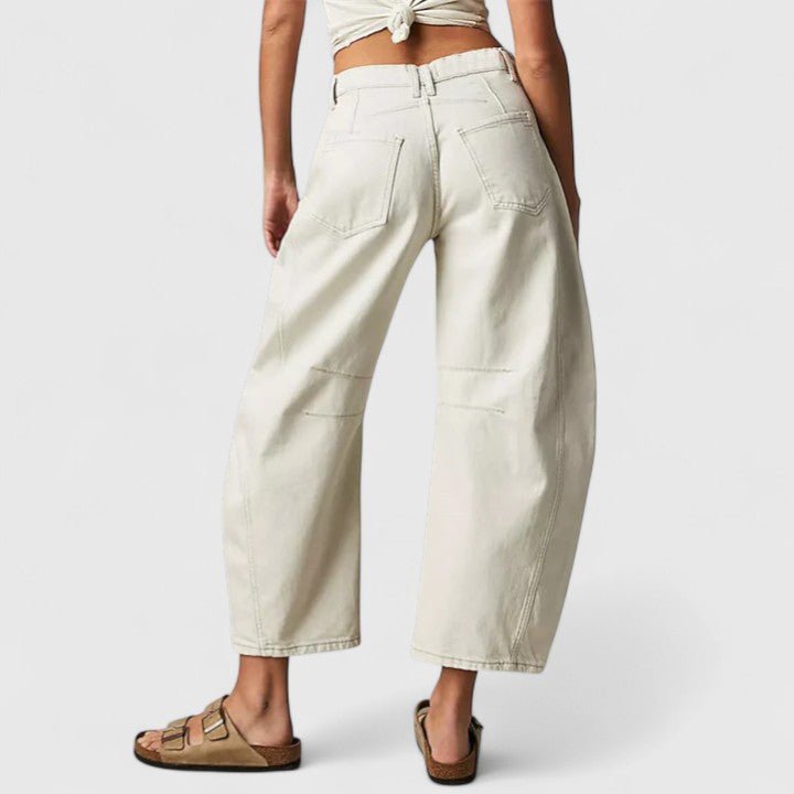 Women's Barrel-Leg Jeans