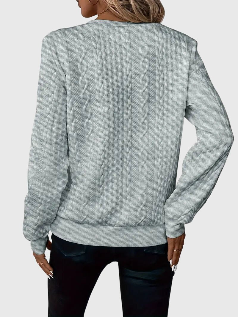Women's Quarter-Zip Pullover Sweatshirt
