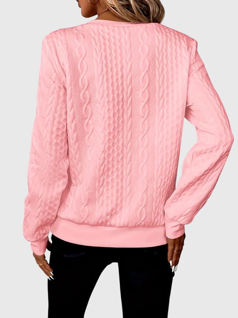 Women's Quarter-Zip Pullover Sweatshirt